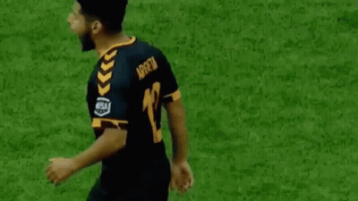 Soccer Player Arms In Air GIF
