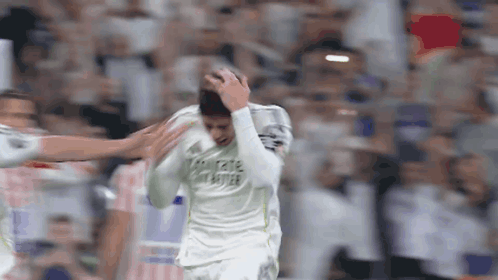 Soccer Player Being Tackled GIF