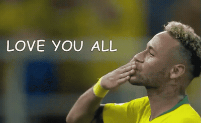 Soccer Player Blowing Kiss Love You All GIF