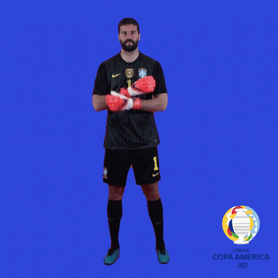 Soccer Player Blue Background Copa America