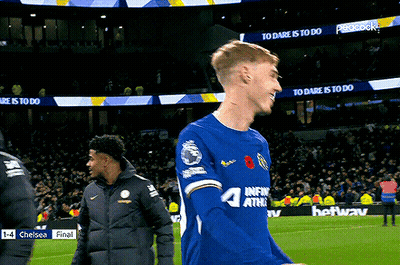 Soccer Player Blue Jersey I-Chelsea Final GIF