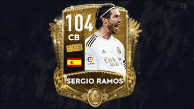 Soccer Player Card Number 104 GIF