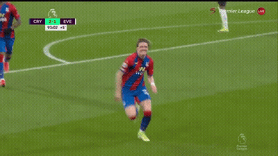 Soccer Player Celebrates Goal GIF