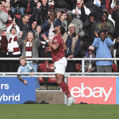 Soccer Player Celebrates Goal GIF