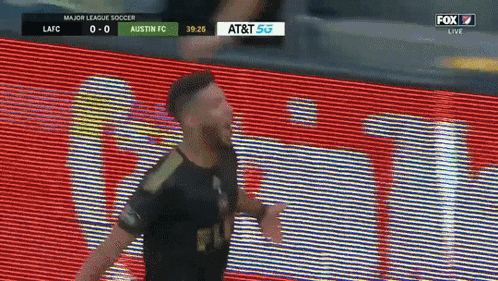 Soccer Player Celebrating Goal GIF
