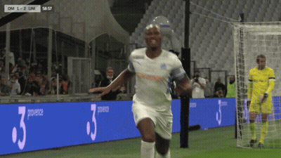 Soccer Player Celebrating Goal GIF