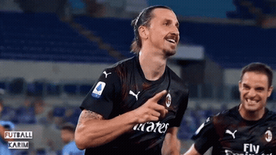 Soccer Player Celebrating In Fly Emirates Jersey GIF
