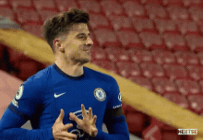 Soccer Player Clapping In Empty Stadium GIF