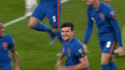 Soccer Player Covering Ears Celebrating Goal GIF