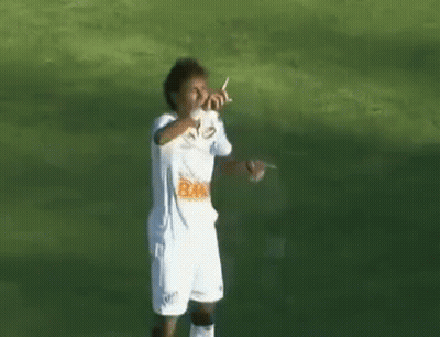 Soccer Player Dancing In White Jersey GIF
