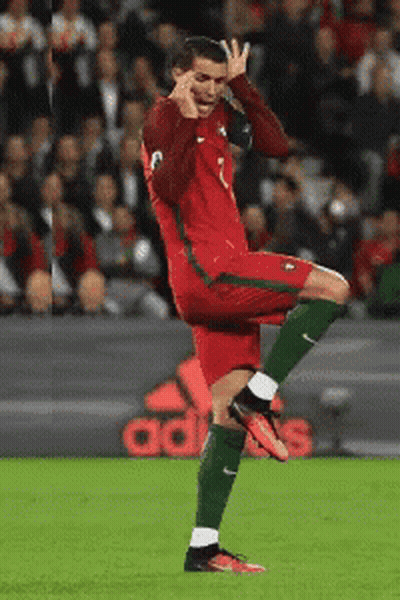 Soccer Player Dancing With Adidas GIF