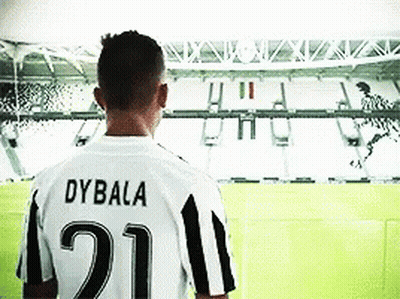 Soccer Player Dybala On Shirt GIF