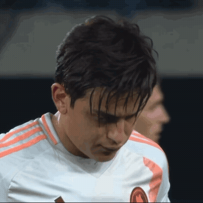 Soccer Player Face With Adidas Jersey GIF