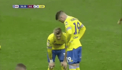 Soccer Player Holding Pants Up GIF