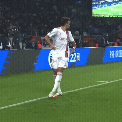 Soccer Player Holding Pre-Order Sign GIF