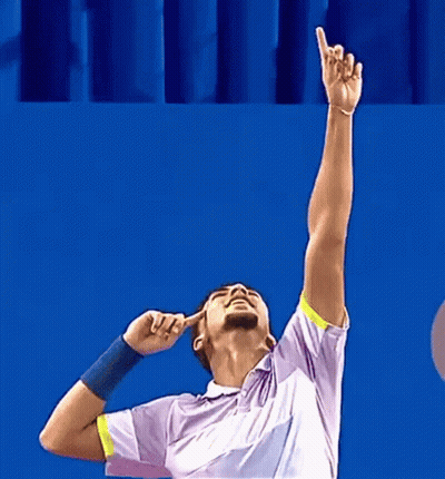 Soccer Player Holding Trophy GIF