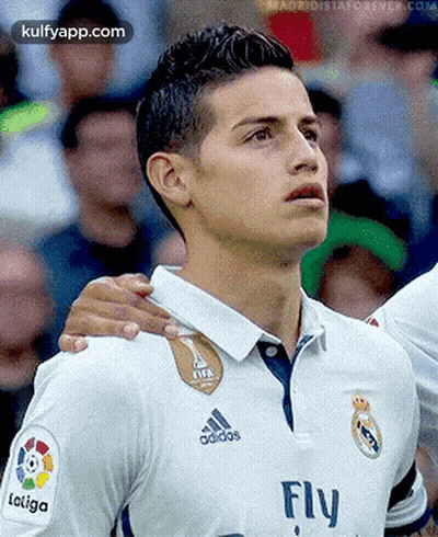 Soccer Player In Adidas Fly Shirt GIF