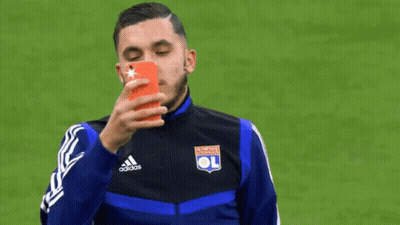 Soccer Player In Adidas Jacket Taking Selfie GIF