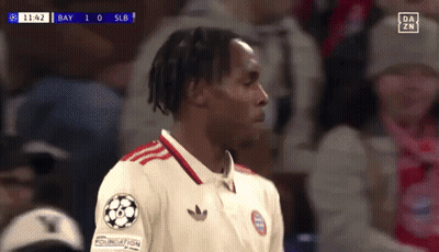 Soccer Player In Adidas Shirt In Front Of Crowd GIF