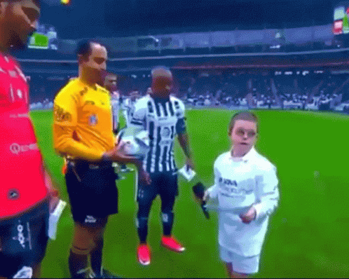 Soccer Player In Aguila Jersey GIF