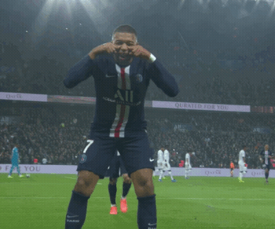 Soccer Player In All Jersey GIF