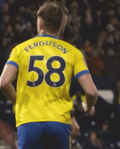 Soccer Player In American Shirt Looking At Camera GIF