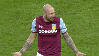 Soccer Player In AVFC Shirt GIF
