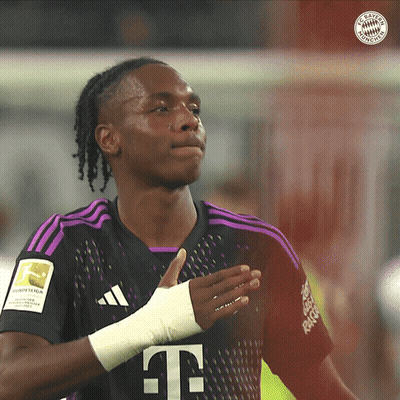 Soccer Player In Black And Purple Shirt GIF