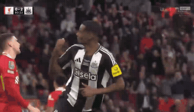 Soccer Player In Black And White Jersey Saying Usela GIF