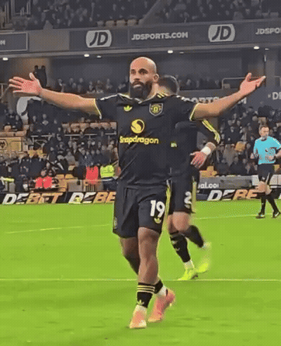 Soccer Player In Black Shirt Number 19 GIF