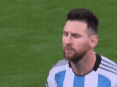 Soccer Player In Blue And White Striped Shirt GIF