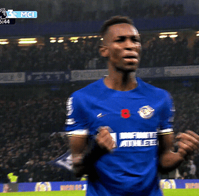 Soccer Player In Blue Athletic Uniform GIF