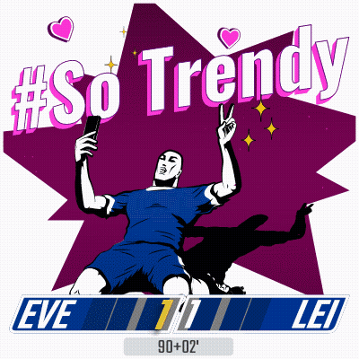 Soccer Player In Blue Cazoo Shirt GIF