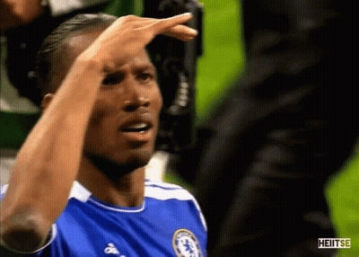 Soccer Player In Blue Chelsea Shirt GIF