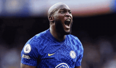 Soccer Player In Blue Chelsea Shirt GIF