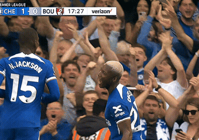 Soccer Player In Blue Jersey 15 GIF