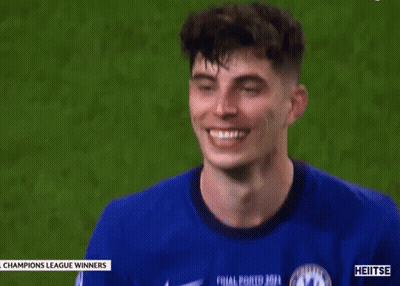 Soccer Player In Blue Jersey Giving Thumbs Up GIF