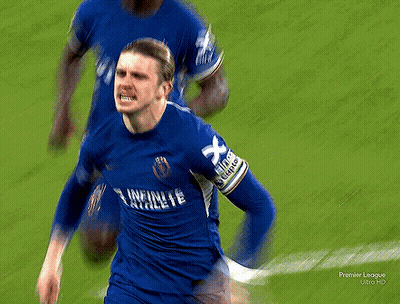 Soccer Player In Blue Jersey 'Infinite Athlete GIF