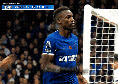 Soccer Player In Blue Jersey Infiniti Athle GIF