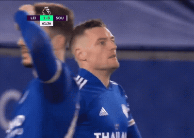 Soccer Player In Blue Jersey Number 0 GIF