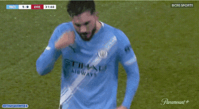 Soccer Player In Blue Jersey Number 10 GIF