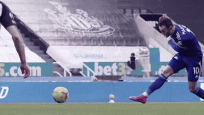 Soccer Player In Blue Jersey Number 10 GIF
