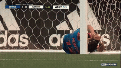 Soccer Player In Blue Jersey Number 12 GIF