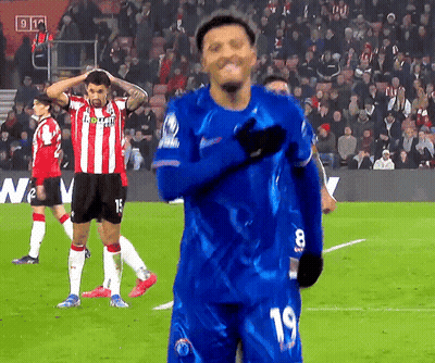 Soccer Player In Blue Jersey Number 19 GIF