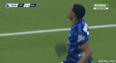 Soccer Player In Blue Jersey Number 2 GIF