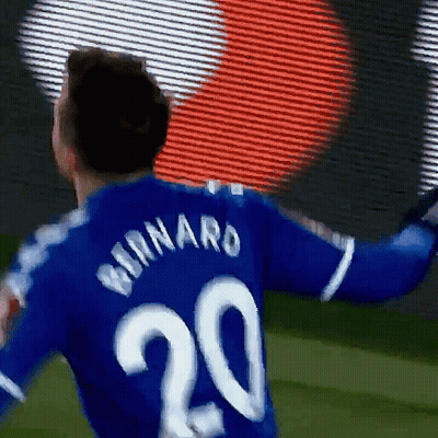 Soccer Player In Blue Jersey Number 20 GIF