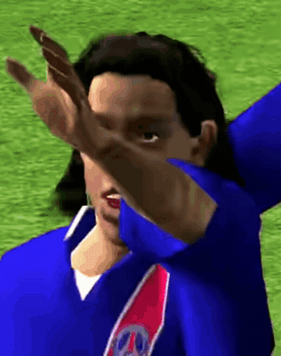 Soccer Player In Blue Jersey Number 20 GIF