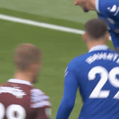 Soccer Player In Blue Jersey Number 29 GIF