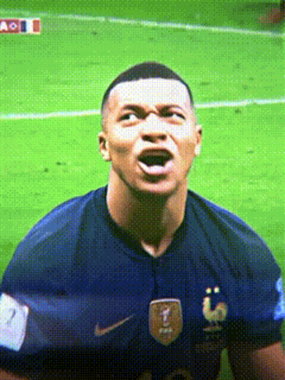 Soccer Player In Blue Jersey Number 5 GIF