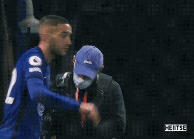 Soccer Player In Blue Jersey Number 8 GIF